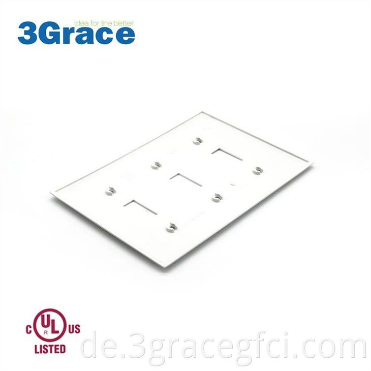 3 Gang Switch Cover Plate Ivory4